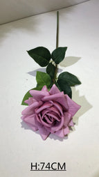 C-R041 Wholesale High Quality Artificial Real Touch Latex Roses Faux Silk Roses for Wedding Home Party Decoration