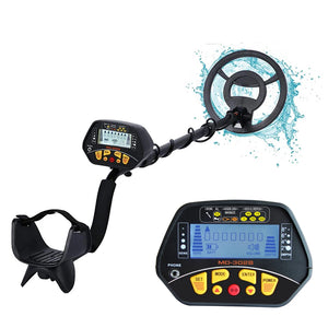 High Accuracy Metal Detector MD-3028 for Adults & Kids, LCD Display w/ 8.5" Waterproof Search Coil Pinpoint Function & DISC Mode