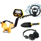High Accuracy Metal Detector MD-3028 for Adults &amp; Kids, LCD Display w/ 8.5&quot; Waterproof Search Coil Pinpoint Function &amp; DISC Mode