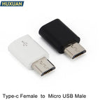 Hot 1pc Type C Female To Micro USB Male Adapter Converter Connector for Samsung huawei Xiaomi