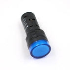Indicator Signal Lamp Light Waterproof ad16-16ds 16mm AC/DC 12V 24V 110V 220V 380V Red Green Yellow Blue White LED Bulbs 20mA