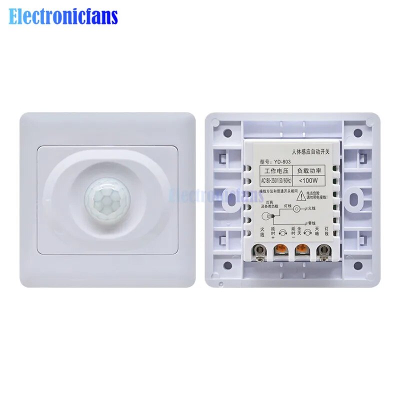 Infrared IR PIR Sensor Module Switch Module Body Motion Sensor Auto On ...