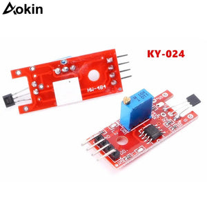 KY 024 KY-024 Linear Magnetic Hall Effect Switches Speed Counting Sensor Module for Arduino AVR MCU PIC