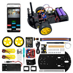 LAFVIN 2WD Smart Robot Car Kit Wifi ESP32 Camera Starter Kit for Arduino Programming STEM Kit
