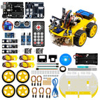 LAFVIN 4WD Multi Robot Car Kit Upgraded V2.0 for Arduino Robot STEM /Graphical Programming Robot Car