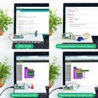 LAFVIN Basic Starter Kit for Raspberry Pi Pico,LCD1602,SG90 with Tutorail