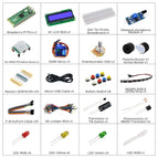 LAFVIN Basic Starter Kit for Raspberry Pi Pico,LCD1602,SG90 with Tutorail