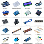 LAFVIN Sensor Module Starter Kit for Arduino Uno Set R3 ,0.96" OLED 1602 LCD Display with Tutorial