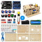 LAFVIN Smart Home House Kit / Learning Programming Kits with Uno R3 Board for Arduino DIY STEM with CD Tutorial