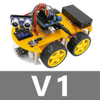 LAFVIN Smart Robot Car Kit for UNO R3 for Arduino with Ultrasonic Sensor, Bluetooth Module, IR Control, Line Tracking, Tutorial