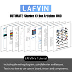 LAFVIN UNO R3 Ultimate Starter Kit for Arduino Learning Kit with Tutorial