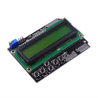 LCD Keypad Shield LCD1602 LCD 1602 Module Display For Arduino ATMEGA328 ATMEGA2560 Raspberry Pi UNO Blue/Green Screen
