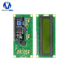 LCD1602 1602 LCD Display Module Blue Yellow Green Screen 16x2 Character PCF8574T PCF8574 IIC I2C Interface 5V for Arduino  R3