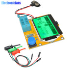 LCR-T4 Mega328 M328 Multimeter LCD Backlight Transistor Tester Diode Triode Capacitance Meter 12864 Display MOS PNP NPN LCR