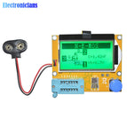 LCR-T4 Mega328 M328 Multimeter LCD Backlight Transistor Tester Diode Triode Capacitance Meter 12864 Display MOS PNP NPN LCR
