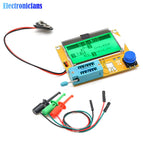 LCR-T4 Mega328 M328 Multimeter LCD Backlight Transistor Tester Diode Triode Capacitance Meter 12864 Display MOS PNP NPN LCR