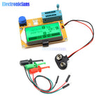 LCR-T4 Mega328 M328 Multimeter LCD Backlight Transistor Tester Diode Triode Capacitance Meter 12864 Display MOS PNP NPN LCR