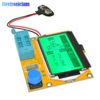 LCR-T4 Mega328 M328 Multimeter LCD Backlight Transistor Tester Diode Triode Capacitance Meter 12864 Display MOS PNP NPN LCR