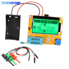 LCR-T4 Mega328 M328 Multimeter LCD Backlight Transistor Tester Diode Triode Capacitance Meter 12864 Display MOS PNP NPN LCR