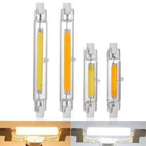 LED R7S Glass Tube COB Bulb 78MM 20W 118MM 40W R7S Corn Lamp J78 J118 Replace Halogen Light 50W 100W AC 220V 230V Lampadas