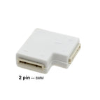 LED Strip Connector 2pin 8mm / 10mm 4pin 10mm Connectors For Led Strip Lights 5pcs/lot