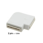 LED Strip Connector 2pin 8mm / 10mm 4pin 10mm Connectors For Led Strip Lights 5pcs/lot