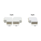 LED Strip Connector 2pin 8mm / 10mm 4pin 10mm Connectors For Led Strip Lights 5pcs/lot