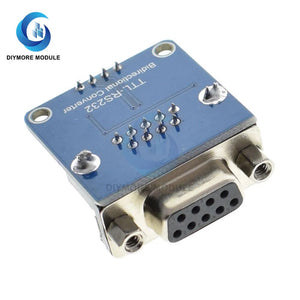 MAX3232 RS232 to TTL Serial Port Converter Module DB9 Connector Adapter 3.3V-5.5V For Arduino Radio Modification Set-top Box