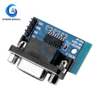 MAX3232 RS232 to TTL Serial Port Converter Module DB9 Connector Adapter 3.3V-5.5V For Arduino Radio Modification Set-top Box