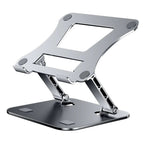 MC 515 Foldable Laptop Tablet Stand Aluminum Alloy Adjustable Desktop PC Notebook Lifting Heightening Cooling Bracket Holder