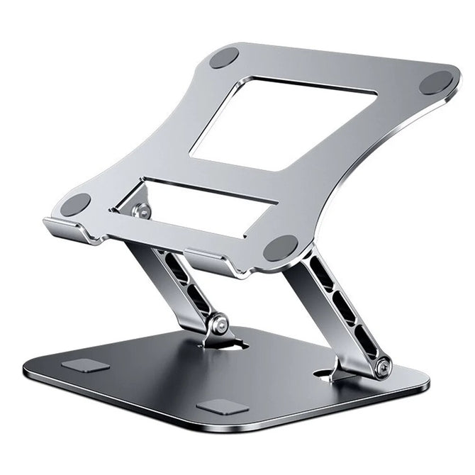MC 515 Foldable Laptop Tablet Stand Aluminum Alloy Adjustable Desktop PC Notebook Lifting Heightening Cooling Bracket Holder