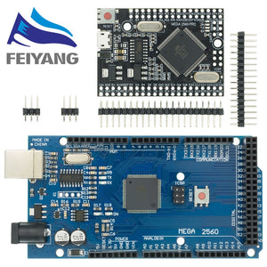 MEGA2560 MEGA 2560 R3 (ATmega2560-16AU CH340G) Pro mini MEGA2560 AVR USB board Development board MEGA2560 with Cable for arduino