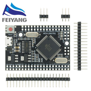 MEGA2560 MEGA 2560 R3 (ATmega2560-16AU CH340G) Pro mini MEGA2560 AVR USB board Development board MEGA2560 with Cable for arduino