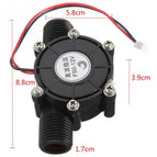 Micro Hydro Generator 80V/12V/5V10W DC water flow generator turbine generator hydroelectric Tap Water Flow Hydraulic DIY