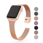 Milanese Loop Strap for Apple Watch Band 49mm 45mm 41mm 44mm 40mm 42/38mm Stainless Steel Metal IWatch Series 8 7 6 SE 5 4 ultra