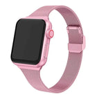Milanese Loop Strap for Apple Watch Band 49mm 45mm 41mm 44mm 40mm 42/38mm Stainless Steel Metal IWatch Series 8 7 6 SE 5 4 ultra
