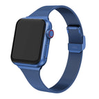 Milanese Loop Strap for Apple Watch Band 49mm 45mm 41mm 44mm 40mm 42/38mm Stainless Steel Metal IWatch Series 8 7 6 SE 5 4 ultra