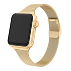 Milanese Loop Strap for Apple Watch Band 49mm 45mm 41mm 44mm 40mm 42/38mm Stainless Steel Metal IWatch Series 8 7 6 SE 5 4 ultra