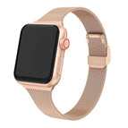 Milanese Loop Strap for Apple Watch Band 49mm 45mm 41mm 44mm 40mm 42/38mm Stainless Steel Metal IWatch Series 8 7 6 SE 5 4 ultra
