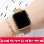 Milanese Loop Strap for Apple Watch Band 49mm 45mm 41mm 44mm 40mm 42/38mm Stainless Steel Metal IWatch Series 8 7 6 SE 5 4 ultra