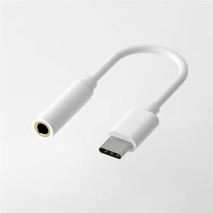 Mini Type-C to 3.5MM Headphone Adapter for Huawei/ Google/ Samsung Phone Tablet Type C 3.5MM Jack Earphone Cable Adapter