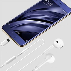 Mini Type-C to 3.5MM Headphone Adapter for Huawei/ Google/ Samsung Phone Tablet Type C 3.5MM Jack Earphone Cable Adapter