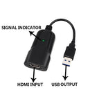 Mini Video Capture Card USB 2.0 HDMI Video Capture Grabber Phone Game HD Camera Capture Recording Box + PC Live Streaming