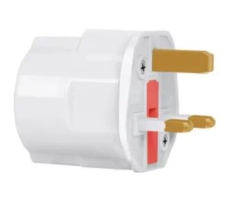 Multifunctional EU Euro European to UK Plugs Adapter Power Converter Plugs 2 Pin Socket Travel 250V 13A Fused Universal Adaptor