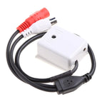 N0HC Microphone Pickup Sound Monitoring Device For CCTV Camera Security System