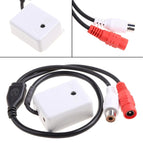 N0HC Microphone Pickup Sound Monitoring Device For CCTV Camera Security System