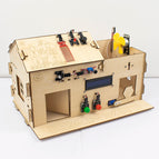 NEW!! LAFVIN Smart Home House Kit / Learning Programming Kits with Uno R3 Board for Arduino DIY STEM with CD Tutorial