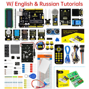 5pcs/lot NEW Upgraded Keyestudio Super Starter kit with V4.0 Board  for Arduino Starter kit  for UNOR3 32Projects + Tutorial W/Gift Box