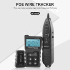 NF-8209 LCD Display Lan Cable POE Wire Checker Cat5 Cat6 Network Scan Test Tool for STP UTP cable Networking Tools Cat5 Cat6