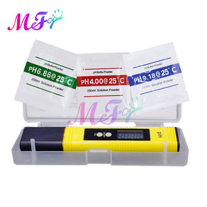 New 0.01 PH Meter With Case Digital Water Quality Monitor Tester for Pools Drinking Water Aquariums Ph Test